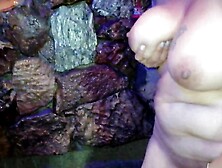 2 PART I HELP MY STEPMOM WITH THE FOUNTAIN AND WE END UP WARMING UP UNTIL WE FUCK OUR PUSSIES