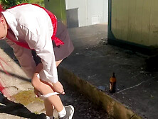 I Caught My Neighbor's Daughter,  a Graduate,  Drinking and Punished Her with a...