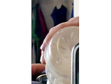 Jerk off time with toy