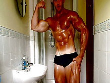 Bodybuilder Adam Charlton