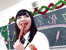 Petite japanese small tits Girl seduce to Double Creampie MMF 3Some by Classmate in Uncensored JAV Porn