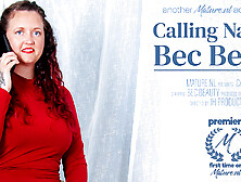 Inexperienced Mom Bec Beauty Loves To Play With Her Wet Shaved Pussy