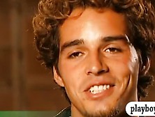 Nasty couples played pudding wrestling