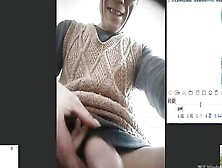 Kinky Old Man Is Filming Himself While Playing With His Dick