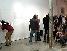 Fuckable Art Big Titted Blonde Fucked In A Crowded Gallery - Kink