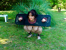 Pain & Pleasure In The Pillory Pt1 - MaryBitch