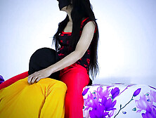 Bhabhi's New Year Surprise: Desi Indian Wife Cheating with Big Cock in 4K