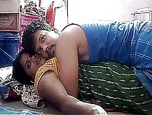 Indian House Wife Hot Kissing In Husband