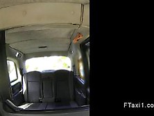 Spanish Couple Fucking In Fake Taxi