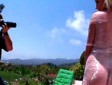 Barely Legal 19 yo is having a super sexy bang at the swimming pool