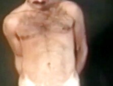 Vintage Hairy Bear Jerks Off To Eruption - Old Man Jacks His Dick And Shoots Load