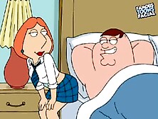 Family Guy Porn Video - Lois rides on a h...