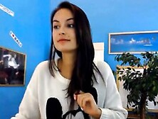 Fabulous Young Brunette On Webcam - Pussycamhd. C0M