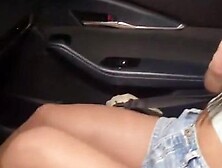 Amateur Chick Sucks Cock In The Car