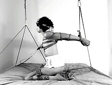 MELONS Bondage & Crotch Rope: your Struggle makes you Sperm HARDER