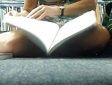 Hot MILF Upskirt in the Library - Part 2
