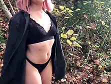 Forest Fuck Disturbed by Cyclists - Ciara Levi Rose