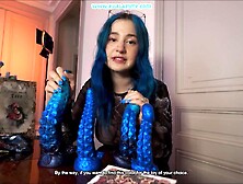 This toy will make your boss cum like a Daemon - POV Role Play by a Unshaved Frenchwoman