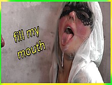 Masked Lady Gives Bj And Blows Balls.  Swallower Jizz