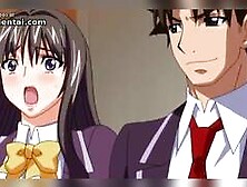 Hentai beautiful babe has sex in tights