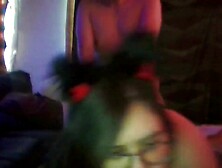 SCREWED HARD IN FRONT OF THE CAMERA DURING THE TIME THAT OTHERS SEE IT LIVE