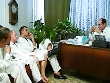 Attractive German Babe In Stockings Fucked In Ass By Doctor - Dieter Von Stein