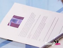 Swinger Party With Interracial Couples Fucking Each Other At The Red Room For A Tv Reality Show.