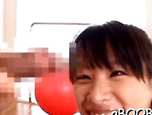 Magnificent Hana Haruna Flirts And Gets Licked