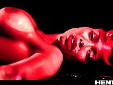 Canela Skin - Demon Girl Bondage Cumflation As The Devil Gets Creampied & Monster Quad Penetration