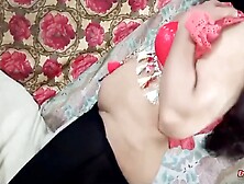 Desi Girlfriend Dances Like A Whore In Her Bedroom