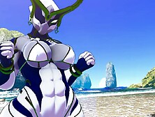 Warframe Hildryn Beach Biggest Wang Face Screw - Fansly Preview - VRChat ERP