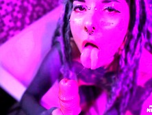 "Sex in Ultraviolet" oral sex - part 1   Marseline Nigonika TOP Porn 2022