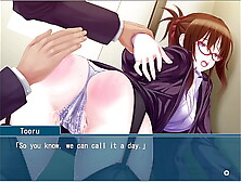 The stunning female teacher can't disobey me ~The masochism and lust secretly watching bum her glasses part two