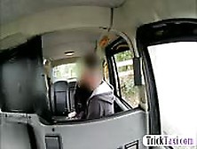 Blonde Babe Asshole Fucked By The Driver