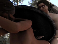 Skyrim B and L mod - In whiterun and decided to join the companions to fuck and meeting everyone