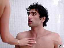 MILFY Hot French mother I'd like to fuck Anissa Kate Drains Dude's Wang At The Spa