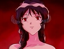 Fit anime demon chick with a tight body rides dick