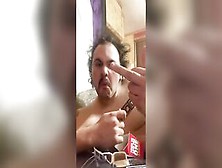 Dirty Person Eats Burker King Chicken Fries Nude