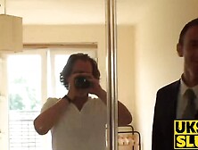 UKSubSluts. com - Guzzling cum dump Missy Kink's multiple orgasms with ecstasy