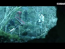 Marta Hernandez Brunette, Breasts scene in The Invisible Guardian (2017)