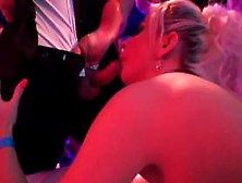 Wild sluts fuck at party