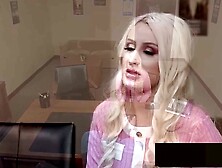 MILF of the Year Insatiable Blonde Beauty Takes on the Principals Power Stick