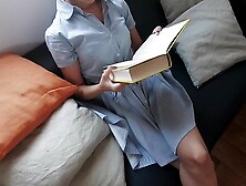 Teen molested while reading (Full video on Xvideos Red)