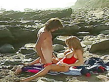 Blonde With Ravishing Boobs Shagged Hard On The Sunny Beach