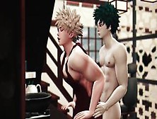 Hero's Breakfast - Izuku Midoriya X Katsuki Bakugo My Hero Academia - 3D Animation The Sims 4