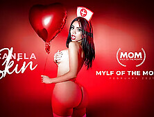 Gorgeous Slut Canela Skin In Nurse Uniform Takes Anal Valentine's Day Gifts