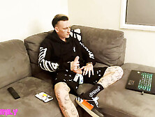 Gf Catches BF Watching Rim Job Porn and Eats His Butt!