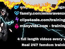 Tease and Denial so Close Femdom Chastity Slave