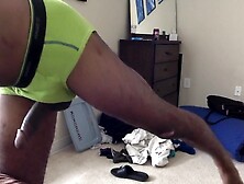 Blue Rubber Glove Full