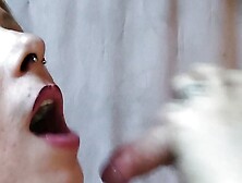 Sensual Blowjob and Cum In Mouth By Emily Purple